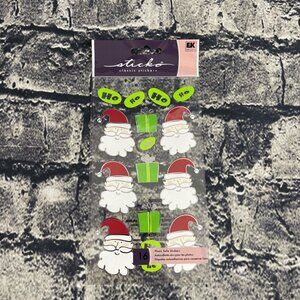 Sticko Santa  16 Stickers Santa Presents Ho H0 HoClassic Stickers